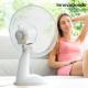 Wentylator InnovaGoods 30 cm 35W biały 5