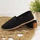 McKeylor Espadryle damskie tekstylne slip on czarne McKeylor 39 4