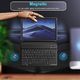 Etui na tablet INFILAND KEYBOARD STAND GALAXY TAB A7 10.4 T500/T505 BLACK 4