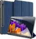 Etui na tablet Dux Ducis DUX DUCIS Domo składany pokrowiec etui na tablet z funkcją Smart Sleep podstawka Samsung Galaxy Tab S7+ (S7 Plus) niebieski 1