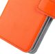 Surazo Etui na telefon Surazo ze skóry naturalnej Wallet case Premium - Neon Pomarańczowy 5