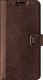 Surazo Etui na telefon Surazo ze skóry naturalnej Wallet case - Nubuk Brązowy 1