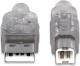 Kabel USB Manhattan A -> B 4.50m (393836) 2