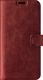 Surazo Etui na telefon Surazo ze skóry naturalnej Wallet case - Nubuk Czerwony 1