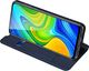 Braders Etui Dux Ducis z klapką+ szkło płaskie do Xiaomi Redmi Note 9 / Redmi 10X niebieski 7