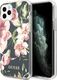 Guess Etui Guess do iPhone 11 Pro granatowy/navy N3 Flower Collection 1