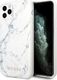 Guess Oryginalne Etui Guess do iPhone 11 Pro Max biały/white Marble 1