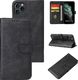 Hurtel Futerał etui portfel z klapką do iPhone 11 Pro Max czarny 6
