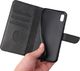 Hurtel Futerał etui portfel z klapką do iPhone XR czarny 4