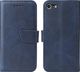 Hurtel Futerał etui portfel z klapką do iPhone SE 2020 / iPhone 8 / iPhone 7 niebieski 1