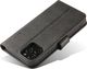 Hurtel Futerał etui portfel z klapką do iPhone 12 Pro / iPhone 12 czarny 5