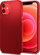 Spigen Etui Spigen Thin Fit do iPhone 12 / 12 Pro Red 1