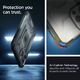 Spigen Etui Spigen Nitro Force do iPhone 12 / 12 Pro Matte Black 8