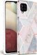 Tech-Protect Etui Marble do Samsung Galaxy A12 Pink 1