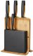 Fiskars Zestaw 5 noży w bloku bambusowym Functional Form 1057552 3
