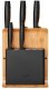 Fiskars Zestaw 5 noży w bloku bambusowym Functional Form 1057552 4