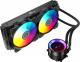 Chłodzenie wodne Bykski RGB AIO 240mm (B-FRD240-RBW) 1