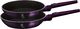 Patelnia Berlinger Haus zestaw Purple eclipse collection Tytanowa 2szt. 1