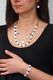 GANELLI Jewelry & handmade Zestaw biżuterii GANELLI - naszyjnik, bransoletka, kolczyki z kamieni półszlachetnych Sidef 2