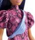 Lalka Barbie Mattel Fashionistas Modna przyjaciółka - Wężowa sukienka (FBR37/GXY99) 4