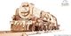 UGEARS UGEARS Puzzle 3D Lokomotywa z tendrem V-Ekspres Drewniany Model mechaniczny do składania 5