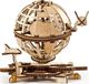 UGEARS UGEARS Puzzle 3D Globus Drewniany Model mechaniczny do składania 1