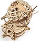 UGEARS UGEARS Puzzle 3D Globus Drewniany Model mechaniczny do składania 15