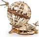 UGEARS UGEARS Puzzle 3D Globus Drewniany Model mechaniczny do składania 4