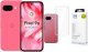 Smartfon Pixel 9A 5G 8/128GB Różowy  (GA09565-GB) + Etui Clear Case 1