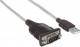 Kabel USB Manhattan USB-A - RS-232 0.45 m Przezroczysty (205153) 1