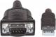 Kabel USB Manhattan USB-A - RS-232 0.45 m Przezroczysty (205153) 2