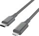 Kabel USB Belkin USB-C - Lightning 1.2 m Szary (CAA006BT04GR) 4