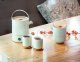 Bredemeijer Bredemeijer Tea-for-one Umea white with Bamboo lid 142007 3
