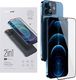 Nillkin Szkło hartowane pełnoekranowe Nillkin 2-in-1 HD do Apple iPhone 12 Mini uniwersalny 1