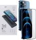 Nillkin Szkło hartowane pełnoekranowe Nillkin 2-in-1 HD do Apple iPhone 12 Pro Max uniwersalny 1
