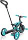 SMJ sport Rowerek Globber Teal Explorer Trike 4w1 czarno-niebieski 4