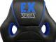 Fotel Zenga Extreme EX niebieski 5