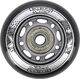 Nils Extreme PU 64x24 82A CZARNE N (4 szt.) + ABEC-9 (8 szt.) ZESTAW NILS EXTREME 2