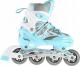 Rolki Nils Extreme NA10602 rekreacyjne regulowane niebieskie r. 31-34 1
