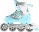 Rolki Nils Extreme NA10602 rekreacyjne regulowane niebieskie r. 31-34 2