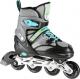 Rolki Nils Extreme NA10602 rekreacyjne regulowane szare r. 35-38 1
