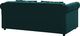 Beliani Sofa rozkładana welurowa zielona CHESTERFIELD 6