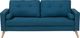 Beliani Sofa 2-osobowa niebieska KALMAR 1