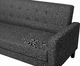 Beliani Sofa rozkładana ciemnoszara VEHKOO 7