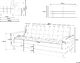 Beliani Sofa rozkładana ciemnoszara VEHKOO 8