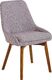 Beliani Zestaw 2 krzeseł do jadalni beżowoszary MELFORT 4