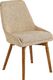 Beliani Zestaw 2 krzeseł do jadalni beżowy MELFORT 4