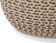 Beliani Puf 40 x 25 cm beżowy CONRAD 3