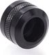 Alphacool Alphacool Eiszapfen PRO 13mm HardTube Fitting G1 / 4 - Deep Black Sixpack, connection 1