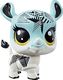 Figurka Hasbro Littlest Pet Shop Sapphire Rhinostar figurka z ruchomą głową 1